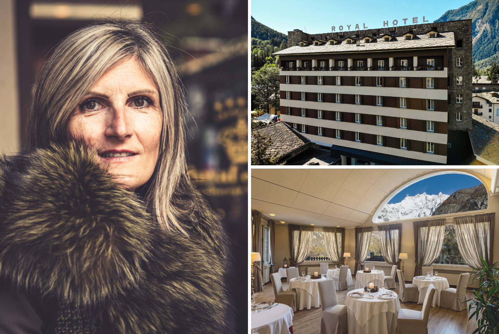 La ristorazione nel mondo alberghiero. Intervista al General Manager del Grand Hotel Royal & Golf di Courmayeur: Veronica Revel Chion
