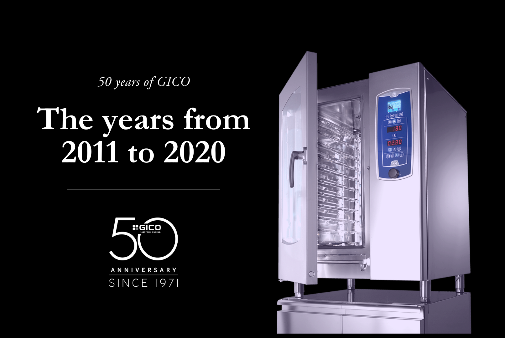New trends, new professional roles, a fresh look at catering: GICO and the world of kitchens from 2011 to 2020