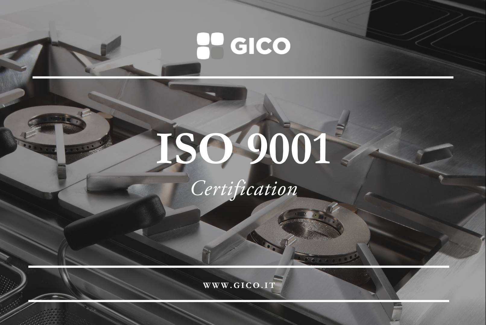A GUARANTEE FOR CUSTOMER SATISFACTION GICO RENEWS ITS ISO 9001 CERTIFICATION
